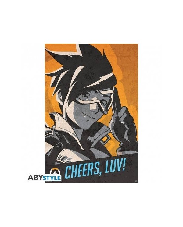 OVERWATCH - Poster Tracer Cheers Luv - Roulé filmé (91.5x61) 370078...