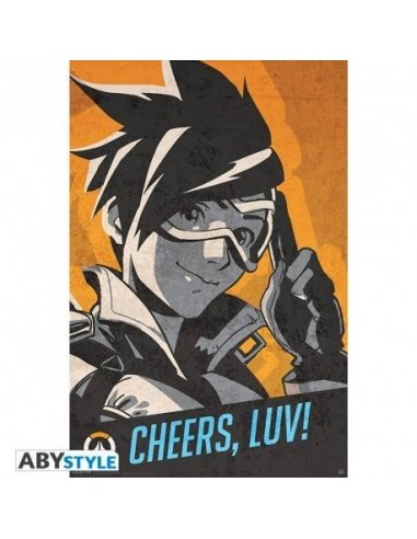 OVERWATCH - Poster Tracer Cheers Luv - Roulé filmé (91.5x61) 370078... OVERWATCH - Poster Tracer Cheers Luv - Roulé filmé (91.5x61) 370078...