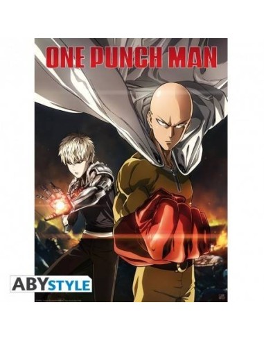 ONE PUNCH MAN - Póster "Saitama & Genos" (52x38)