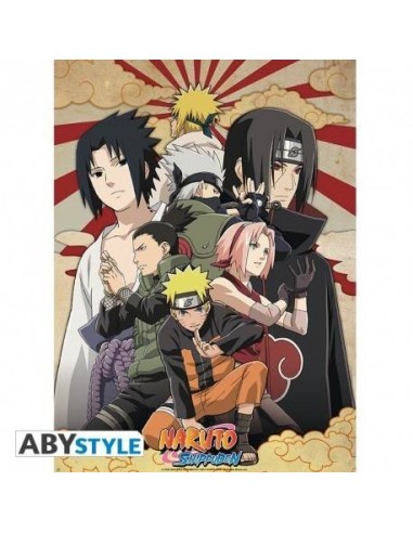NARUTO SHIPPUDEN - Poster "Shippuden Group 2" (52x38) 3700789256953... NARUTO SHIPPUDEN - Poster "Shippuden Group 2" (52x38) 3700789256953...