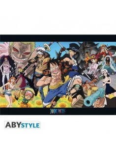 ONE PIECE - Poster "Dressrosa" roulé filmé (98x68) 3700789215844
