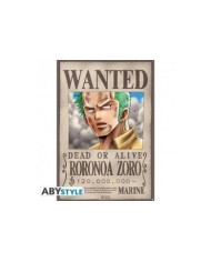 ONE PIECE - Poster "Wanted Zoro" roulé filmé (98x68) 3760116320115 ...