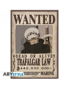 ONE PIECE - Poster "Wanted Law" (98x68) 3700789224495  7,50 €