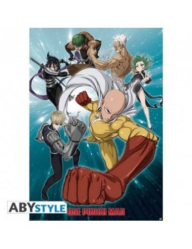 ONE PUNCH MAN - Poster "Groupe" (98x68) 3700789241263  7,50 €