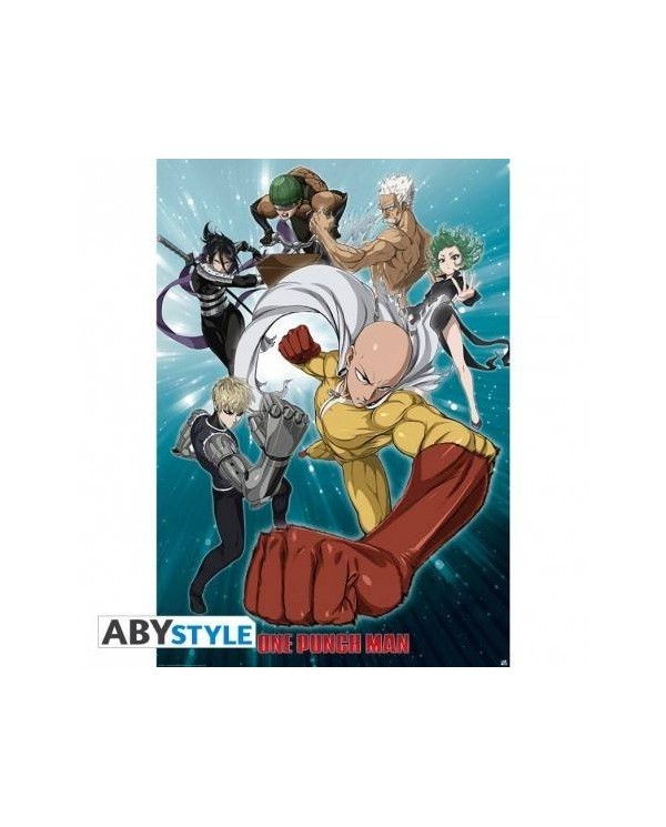 ONE PUNCH MAN - Poster "Groupe" (98x68) 3700789241263  7,50 €