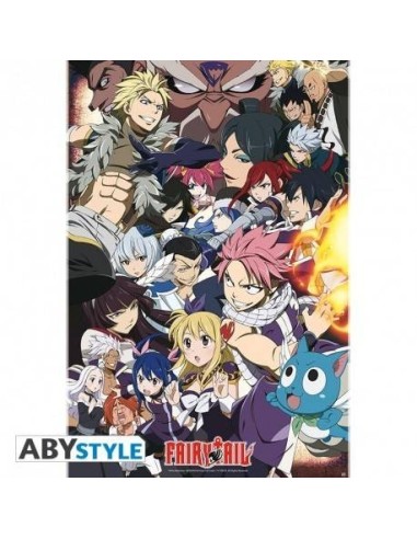 FAIRY TAIL - Poster"Fairy Tail VS other guilds (91.5x61) 3700789248... FAIRY TAIL - Poster"Fairy Tail VS other guilds (91.5x61) 3700789248...