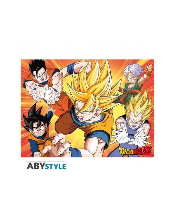 DRAGON BALL - Poster "DBZ/ Saiyans" (52x38) ABYDCO213  5,00 €