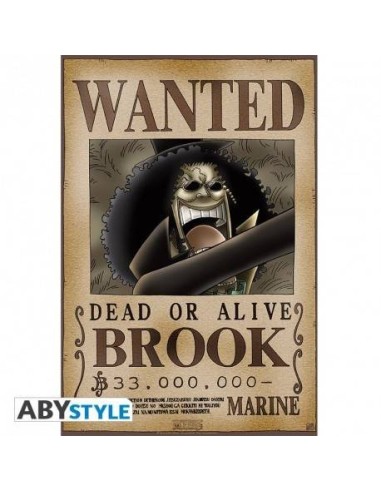 ONE PIECE - Poster "Wanted Brook" (52x35)* ABYDCO183  5,00 € ONE PIECE - Poster "Wanted Brook" (52x35)* ABYDCO183  5,00 €