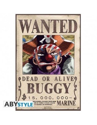 ONE PIECE - Poster "Wanted Buggy" (52x35) ABYDCO227  5,00 € ONE PIECE - Poster "Wanted Buggy" (52x35) ABYDCO227  5,00 €