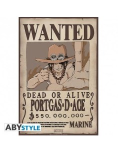 ONE PIECE - Poster "Wanted Ace" (52x35) ABYDCO310  5,00 €