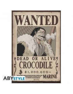 ONE PIECE - Poster "Wanted Crocodile" (52x35) ABYDCO371  5,00 €