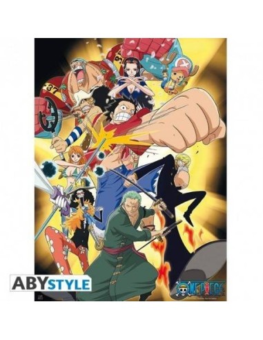 One Piece Poster New World Fight 52x38 One Piece Poster New World Fight 52x38