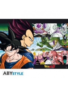 DRAGON BALL - Poster "DBZ/ Sangoku & Ennemis" (52x38) ABYDCO182  5,...
