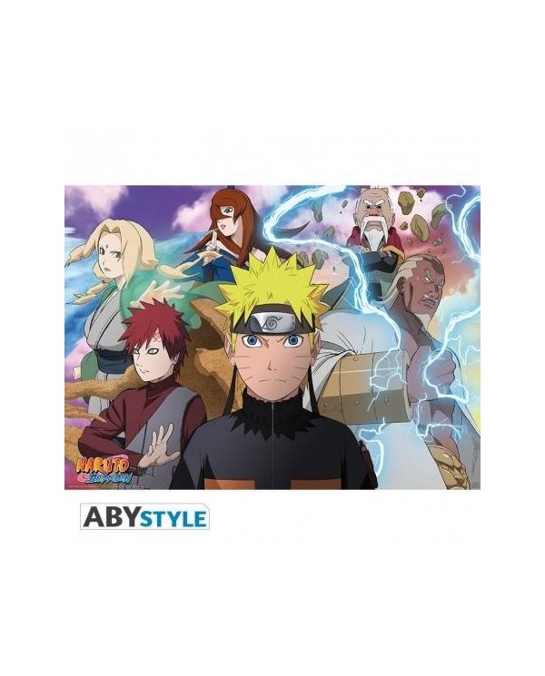 NARUTO SHIPPUDEN - Poster "Naruto and Kage" (52x38) ABYDCO278  5,00 €