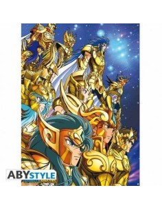 SAINT SEIYA - Poster "Caballeros de Oro" (52x38) ABYDCO203  5,00 €