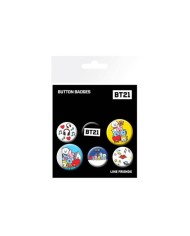 Set chapas BT21 5028486423323  2,95 €