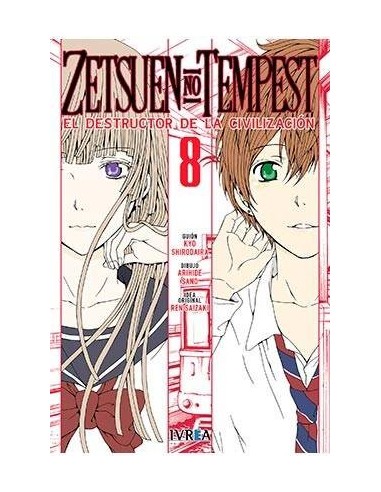 ZETSUEN NO TEMPEST 08 9788418172946 IVREA 8,00 €