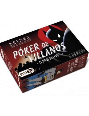 BATMAN POKER DE VILLANOS 8436564811387  19,95 €