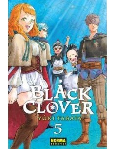 BLACK CLOVER 5 (Yuki Tabata) 9788467928020 NORMA EDITORIAL 8,00 €