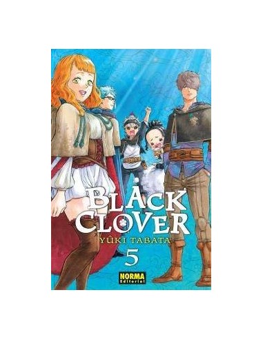 BLACK CLOVER 5 (Yuki Tabata) 9788467928020 NORMA EDITORIAL 8,00 €
