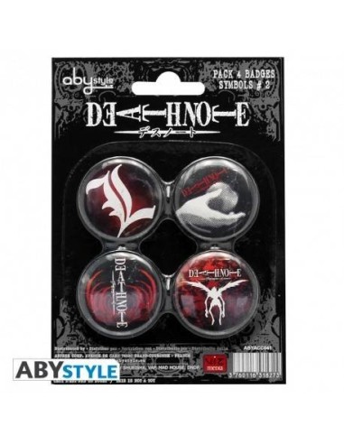 Death Note Pack Chapas Death Note Pack Chapas