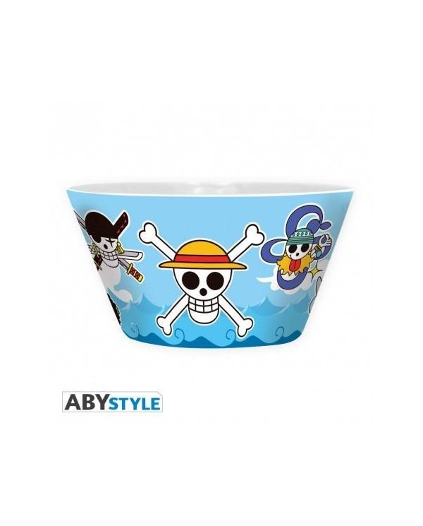 One piece logos piratas Bol Desayuno ceramico 460 ml. 3700789248125...