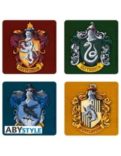 Harry Potter Pack 4 Posavasos Casas 3700789238942  8,22 €