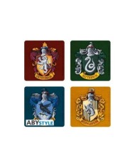 Harry Potter Pack 4 Posavasos Casas 3700789238942  8,22 €
