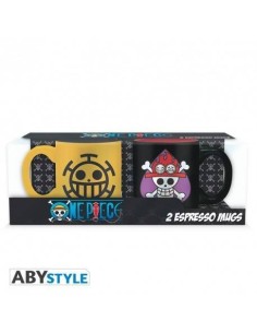 One Piece Set 2 Tazas de Café Trafalgar y Ace 3700789264507  8,17 €