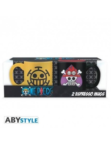 One Piece Set 2 Tazas de Café Trafalgar y Ace 3700789264507  8,17 €