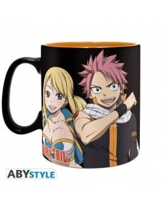Fairy Tail Taza 460 ml Lucy, Natsu & Emblema. 3700789226260 AbysseC...