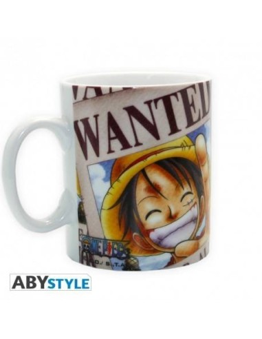 One Piece Taza 460 ml luffy Wanted 3760116310505  8,17 €