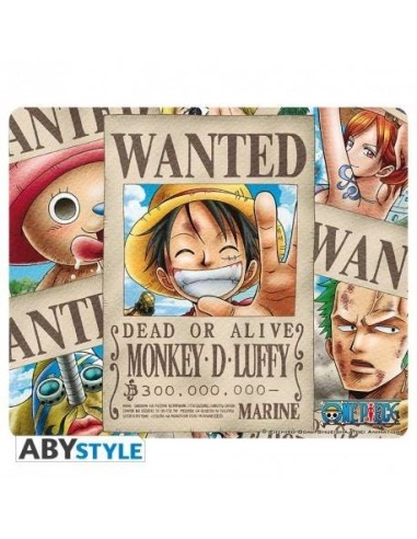 ONE PIECE - Alfombrilla de Raton "Wanted Pirates" 3760116310420  8,...