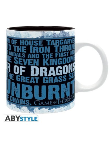 JUEGO DE TRONOS - Taza 320 ml - KHALESSI JUEGO DE TRONOS - Taza 320 ml - KHALESSI