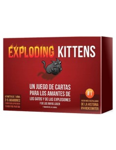 Juego Exploding Kittens 3558380050315 ASMODEE 19,95 € Juego Exploding Kittens 3558380050315 ASMODEE 19,95 €