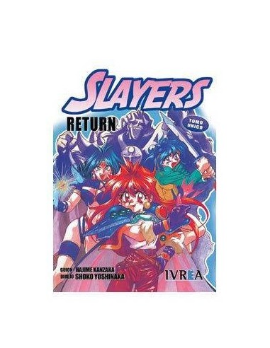 SLAYERS RETURN (COMIC) 9789871071494 IVREA 7,50 €