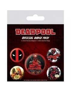 Pack Chapas MARVEL Deadpool