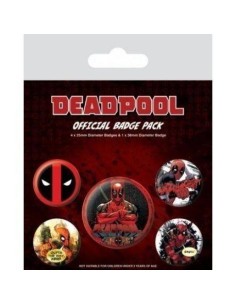 Pack Chapas MARVEL Deadpool 5050293805382  3,95 €