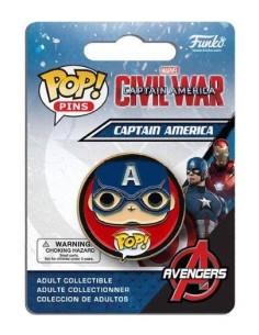 FUNKO POP PIN MARVEL - CAPITAN AMERICA FUNKO POP PIN MARVEL - CAPITAN AMERICA