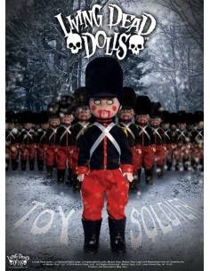 LIVING DEAD DOLLS - TOY SOLDIER DOLL FIGURE LIVING DEAD DOLLS - TOY SOLDIER DOLL FIGURE
