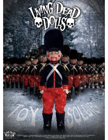 LIVING DEAD DOLLS - TOY SOLDIER DOLL FIGURE LIVING DEAD DOLLS - TOY SOLDIER DOLL FIGURE