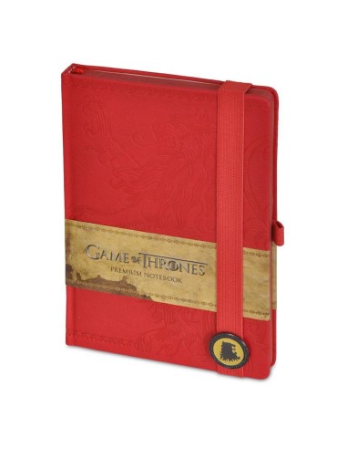 JUEGO DE TRONOS - LIBRETA ROJA JUEGO DE TRONOS - LIBRETA ROJA