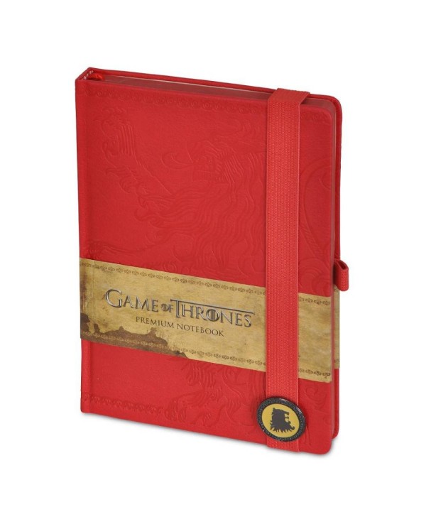 JUEGO DE TRONOS - LIBRETA ROJA