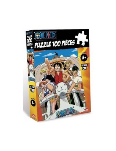 ONE PIECE - PUZZLE 100 PIEZAS LUFFY Y GRUPO