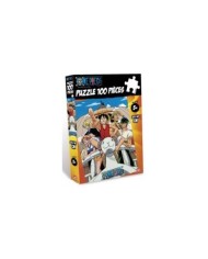 ONE PIECE - PUZZLE 100 PIEZAS LUFFY Y GRUPO