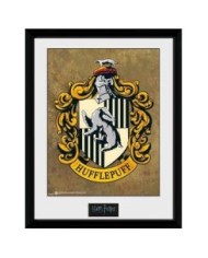 HARRY POTTER - POSTER HUFFLEPUFF ENMARCADO