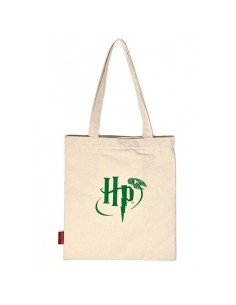 HARRY POTTER - BOLSA DE ALGODON SLYTHERING