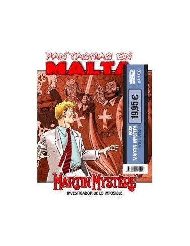 PACK ALETA. MARTIN MYSTERE 2: FANTASMAS EN MALTA + LA CUARTA CARABE...