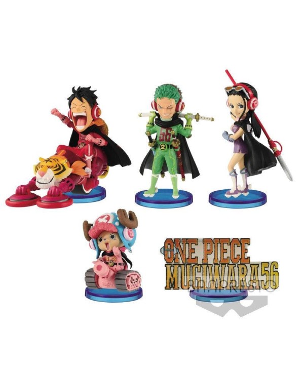 Figura One Piece World Collectable Mugiwara 7cm surtido 32965808131...