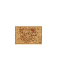 Poster The Legend of Zelda Breath of the Wild Hyrule World Map MERC...